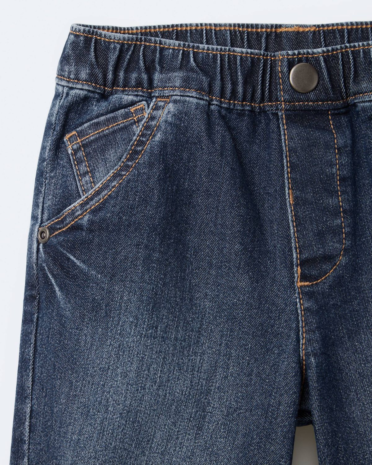 Toddler Barrel Pant in Denim - Blue 6 Toddler Barrel Pant in Denim - Blue