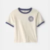 Boys OshKosh Clover Graphic Tee - Cream