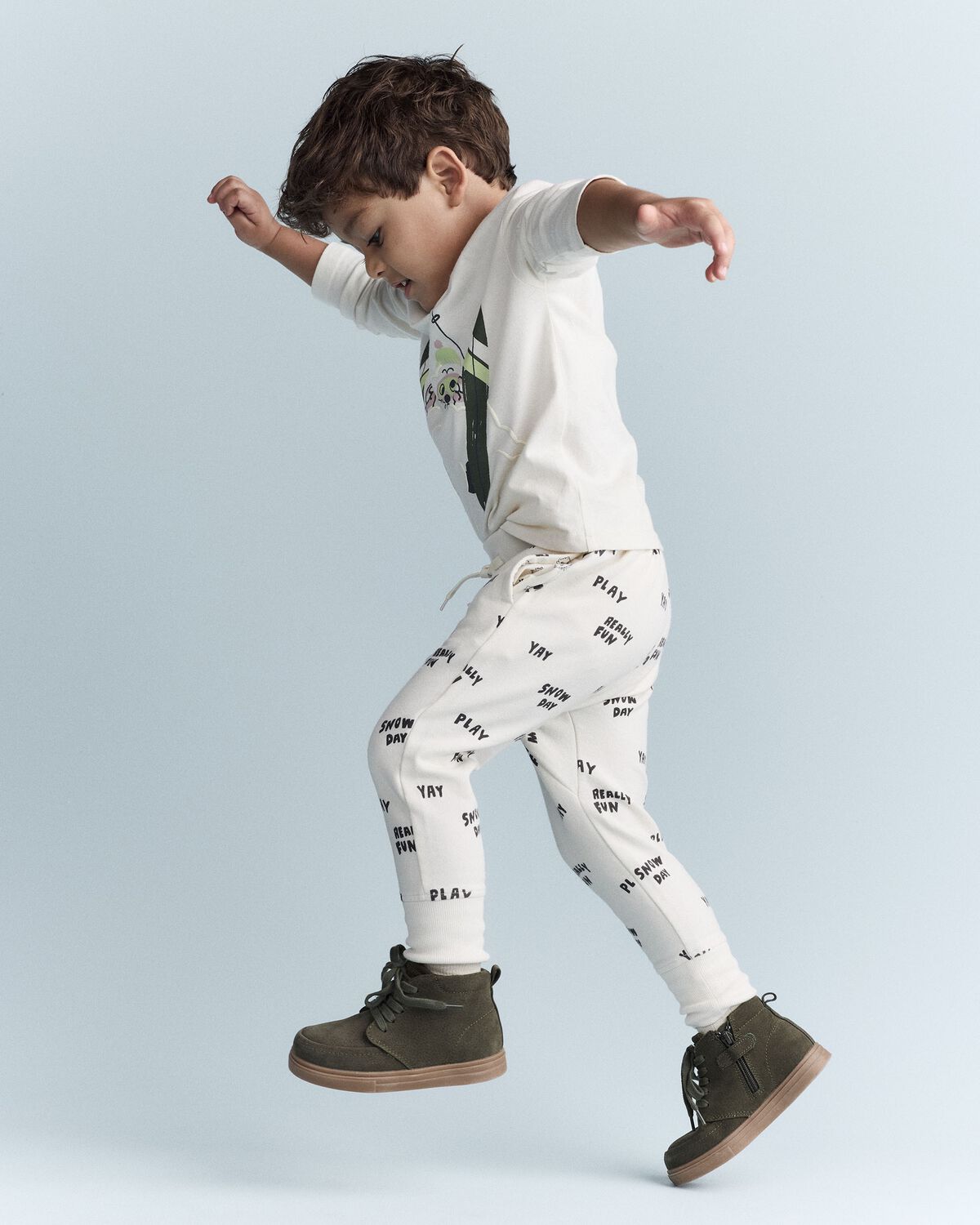 Toddler Skiing Squish Long-Sleeve Relaxed Graphic Tee - Cream 5 Toddler Skiing Squish Long-Sleeve Relaxed Graphic Tee - Cream