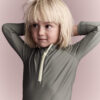 Toddler Half-Zip Long-Sleeve Rashguard - Olive
