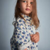 Toddler Boy Button-Down Short-Sleeve Shirt in Wildflower Print - Cream