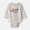 Baby 'Dogs Rule' Long-Sleeve Graphic Bodysuit - Grey 8 Baby 'Dogs Rule' Long-Sleeve Graphic Bodysuit - Grey