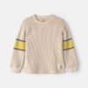 Toddler Boy Striped Thermal Long-Sleeve T-Shirt - Cream