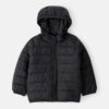 Toddler Boy Midweight Packable Puffer - Black 4 Toddler Boy Midweight Packable Puffer - Black