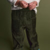 Toddler Boy Pocket Pants - Olive