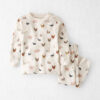 Baby Organic Cotton Pajamas in Farm Friends