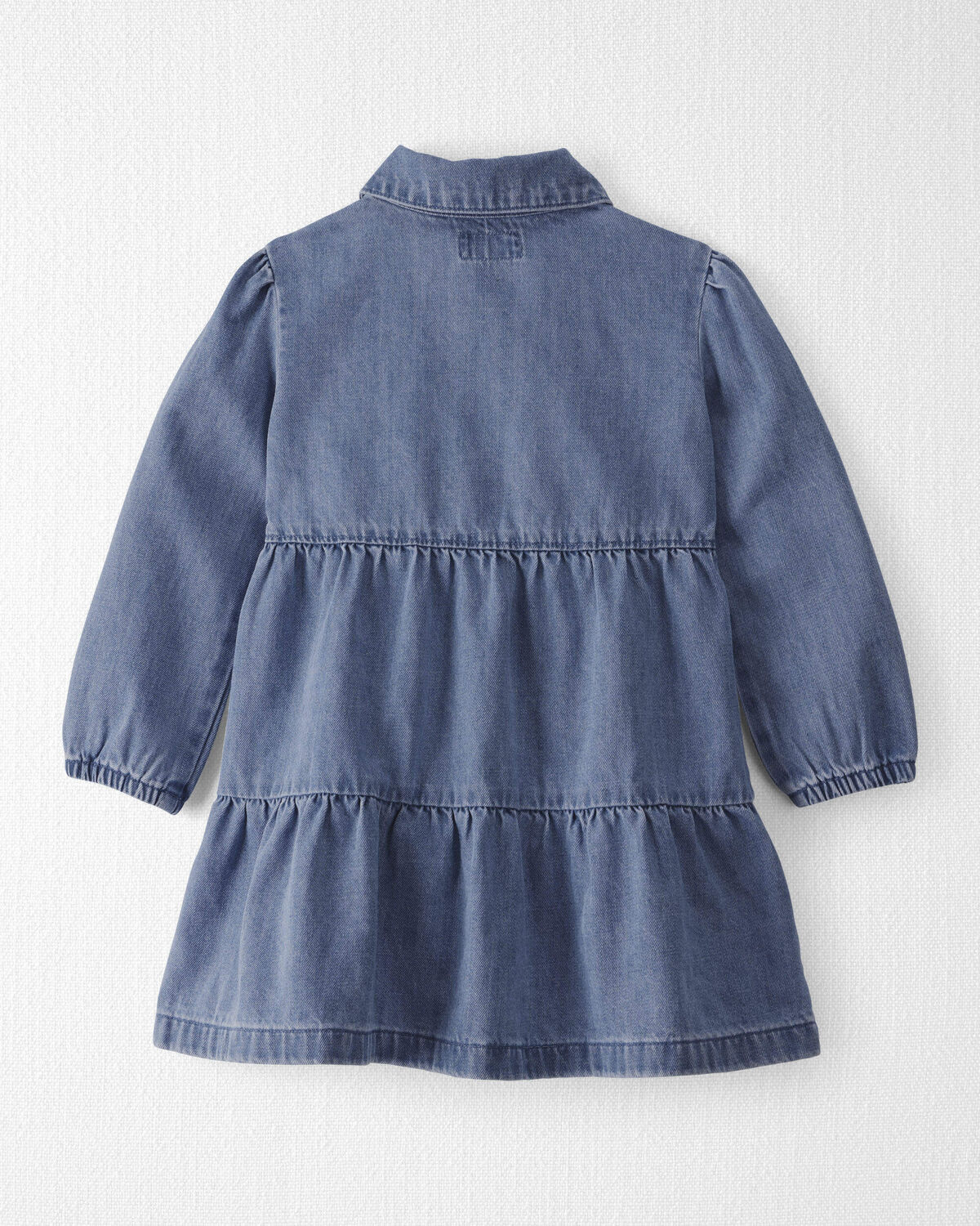 Toddler Girl Organic Cotton Denim Dress 2 Toddler Girl Organic Cotton Denim Dress