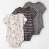 Baby 3-Pack Organic Cotton Bodysuits