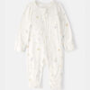 Baby Constellation 2-Way Zip PurelySoft Sleep & Play Pajama - Cream