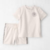 Toddler 2-Piece Organic Cotton French Terry Top & Short Set
