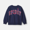 Boys ©Marvel Spider-Man Pullover Sweatshirt - Navy Blue 6 Boys ©Marvel Spider-Man Pullover Sweatshirt - Navy Blue