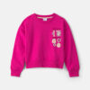 Girls Squishmallow Pullover Sweatshirt - Pink 7 Girls Squishmallow Pullover Sweatshirt - Pink