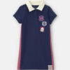 Girls ©Marvel Spider-Man French Terry Polo Dress - Navy Blue 7 Girls ©Marvel Spider-Man French Terry Polo Dress - Navy Blue