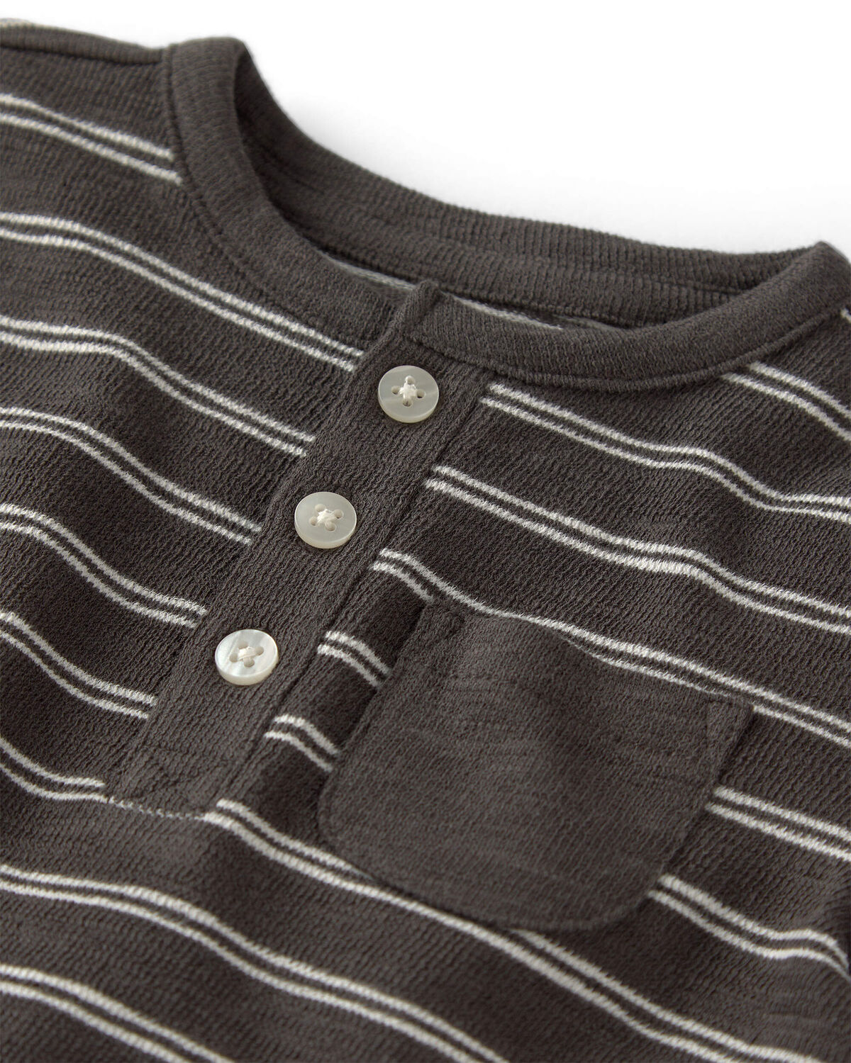 Baby Romper Made with Organic Cotton in Stripes