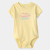 Baby 'Main Character Energy' Graphic Bodysuit - Yellow