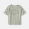 Boys 'New York' Graphic Tee - Green