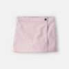 Girls Twill Wrap Skort - Purple