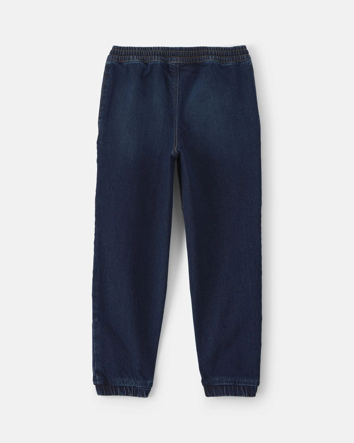 Boys Denim Relaxed Joggers - Dark Wash