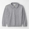 Boys Organic Cotton Sweater Knit Polo