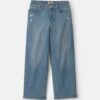 Girls Denim Straight Jeans - Light Wash