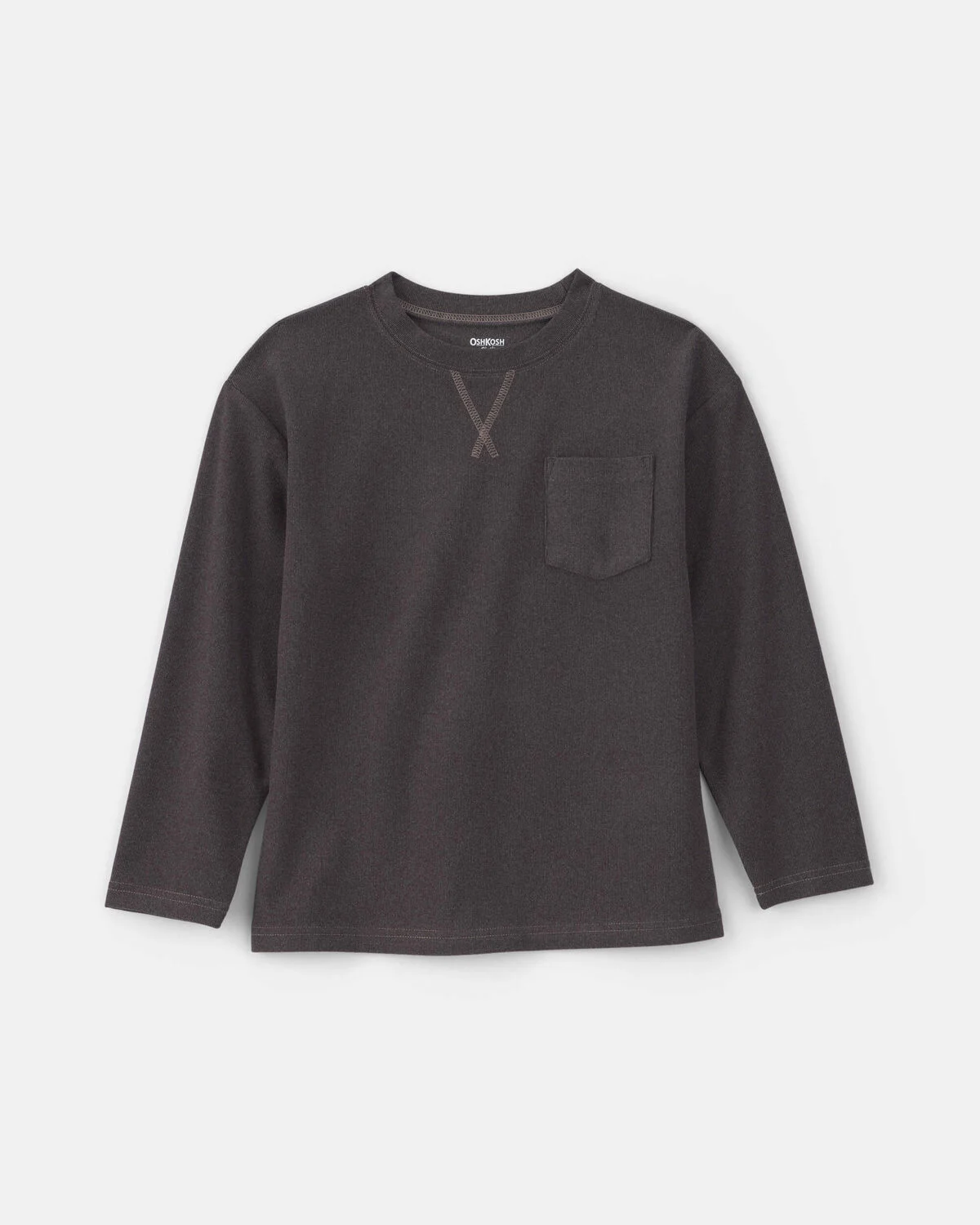 Boys Long-Sleeve T-Shirt - Grey 1 Boys Long-Sleeve T-Shirt - Grey
