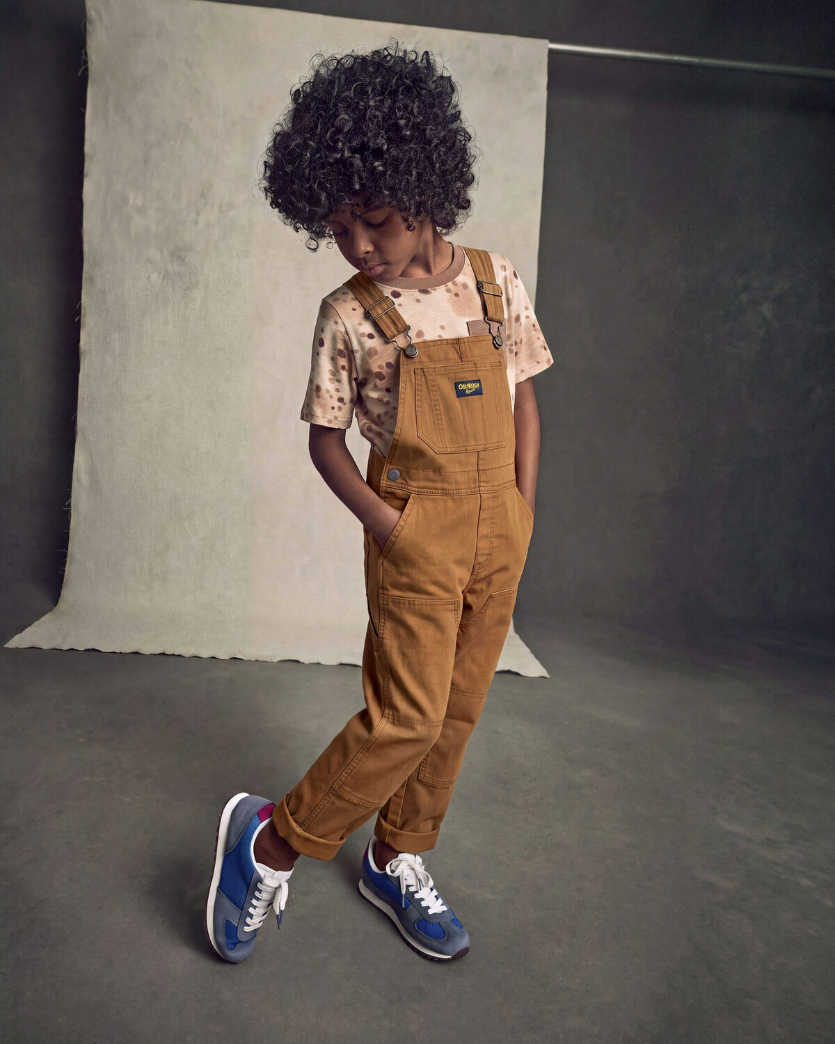 Boys Animal Print T-Shirt - Brown/Cream 2 Boys Animal Print T-Shirt - Brown/Cream