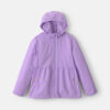 Girls Hooded Midweight Winter Jacket - Purple
