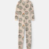 Boys 1-Piece Bears DreamPlush Snug Fit Pajama - Tan 7 Boys 1-Piece Bears DreamPlush Snug Fit Pajama - Tan