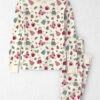 Girls 2-Piece Organic Cotton Pajamas in Winter Wonderland