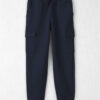 Boys Organic Cotton French Terry Cargo Pants