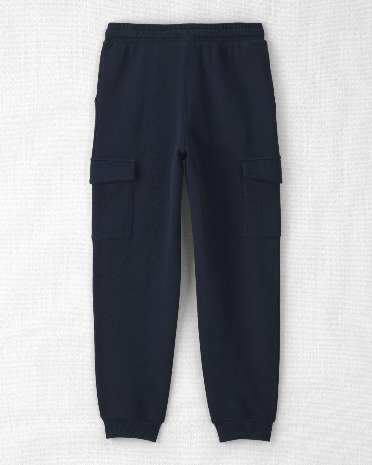 Boys Organic Cotton French Terry Cargo Pants