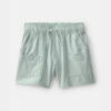 Toddler Boy Poplin Drawstring Utility Shorts - Green
