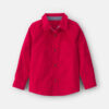 Boys Corduroy Button-Down Shirt - Red 7 Boys Corduroy Button-Down Shirt - Red