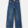 Girls Bear Denim Wide-Leg Jeans - Medium Wash 15 Girls Bear Denim Wide-Leg Jeans - Medium Wash