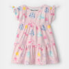 Baby Girl Disney© Minnie Mouse Fruit Dress - Pink