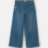 Girls Cropped Wide-Leg Jeans - Medium Wash 5 Girls Cropped Wide-Leg Jeans - Medium Wash