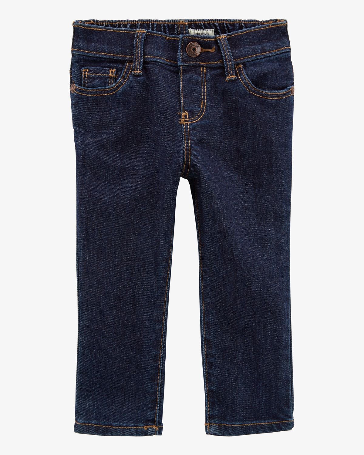 Baby Girl Dark Wash Super Skinny-Leg Jeans