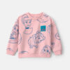Toddler Girl Disney© Princess Fleece Pullover Sweatshirt - Pink