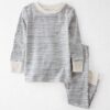 Baby Organic Cotton Pajamas Set in Stripes