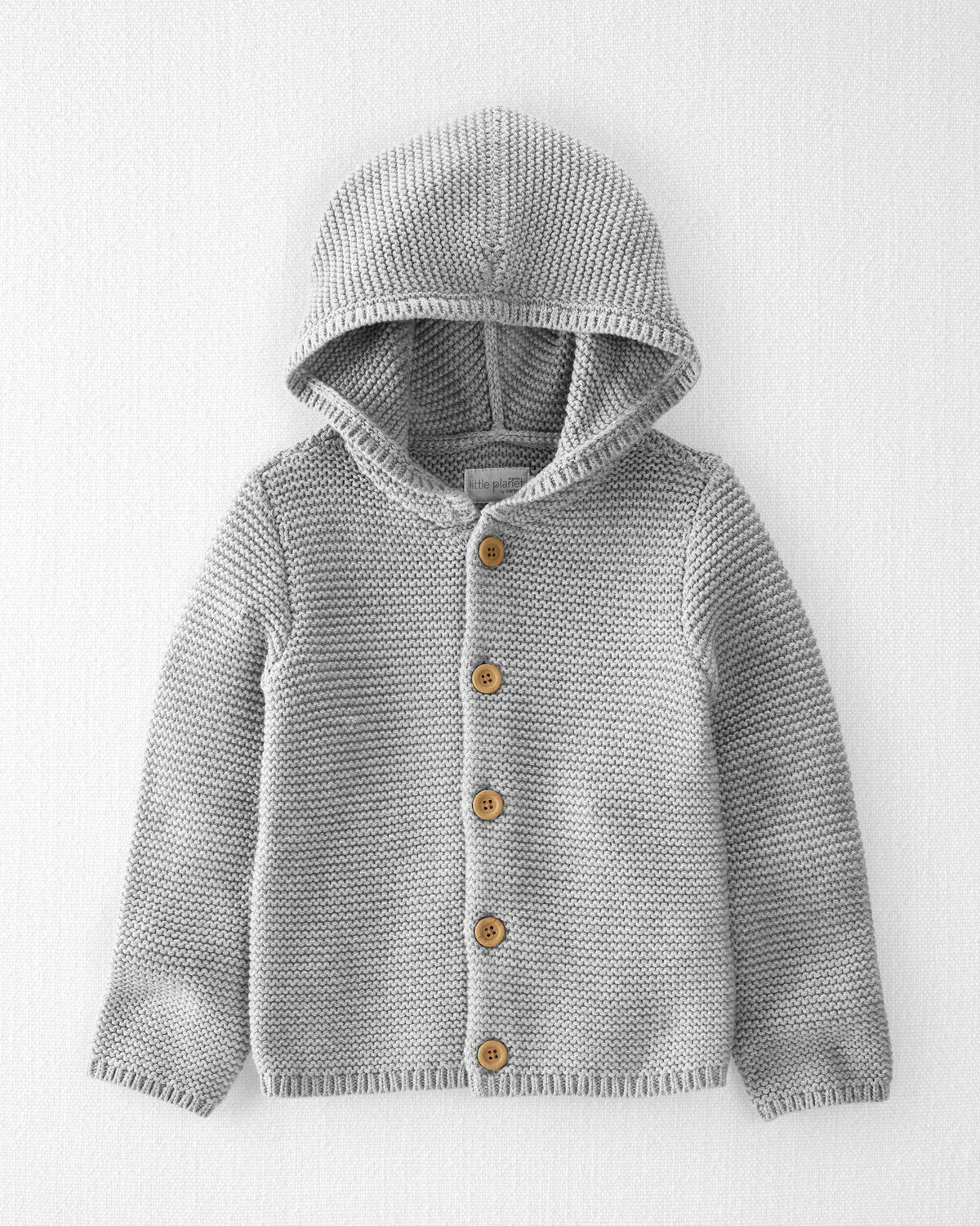 Toddler Organic Cotton Signature Stitch Cardigan