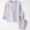 Baby Girl Striped Organic Cotton Pajamas Set 11 Baby Girl Striped Organic Cotton Pajamas Set