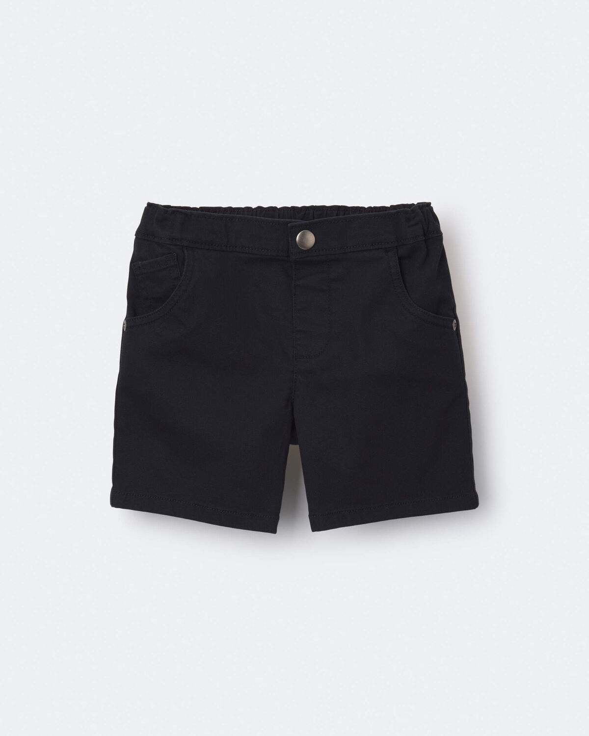 Toddler Boy Bermuda Shorts - Black 3 Toddler Boy Bermuda Shorts - Black