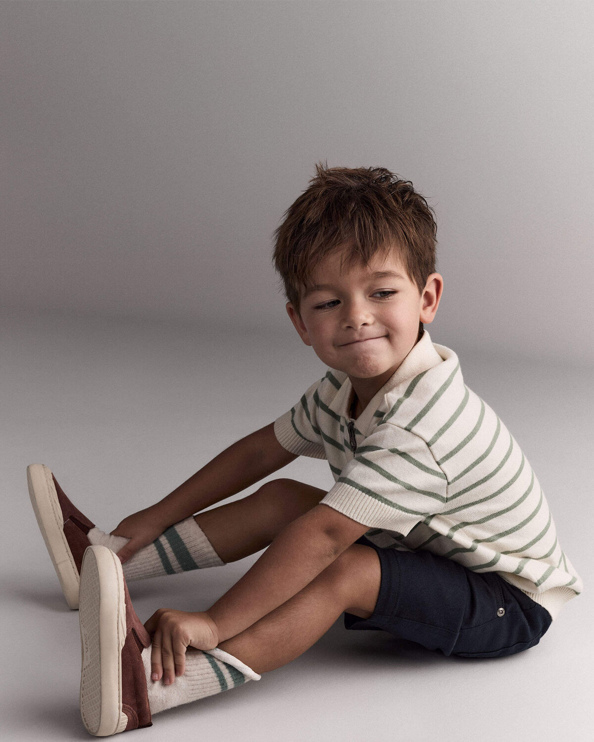 Toddler Boy Bermuda Shorts - Black 5 Toddler Boy Bermuda Shorts - Black