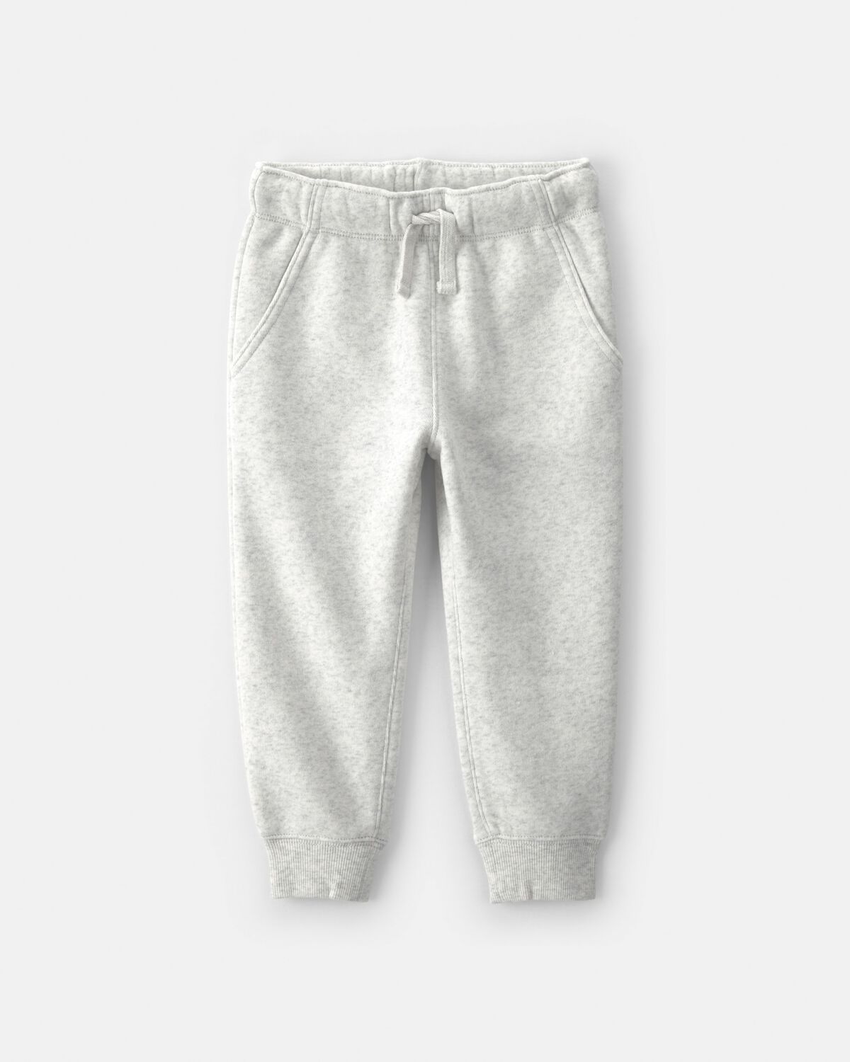 Toddler Boy Fleece Joggers - Grey