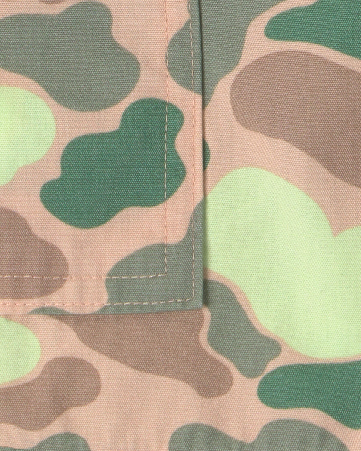 Boys Camo Canvas Cargo Shorts - Green 3 Boys Camo Canvas Cargo Shorts - Green