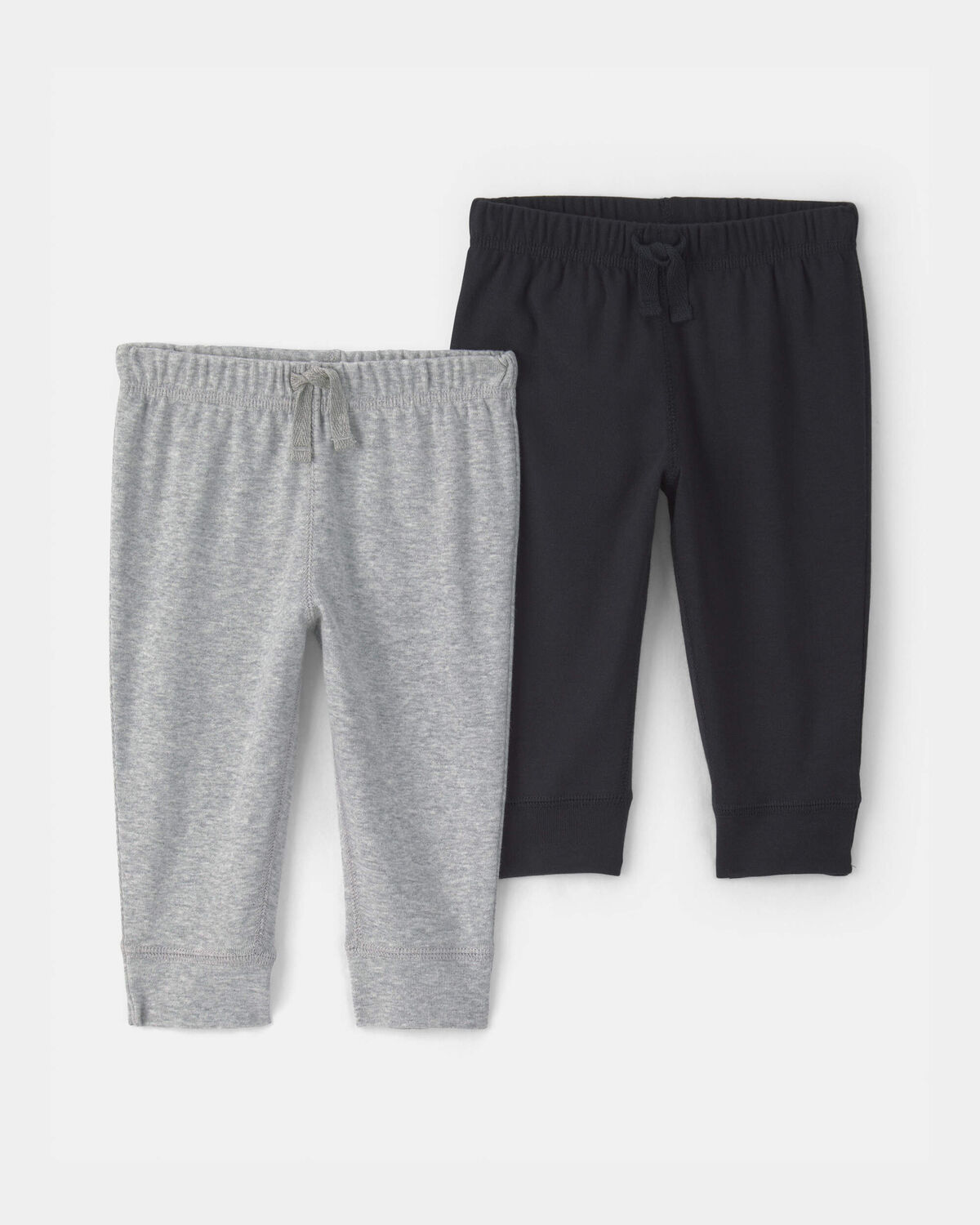Baby 2-Pack Pants - Grey/Black