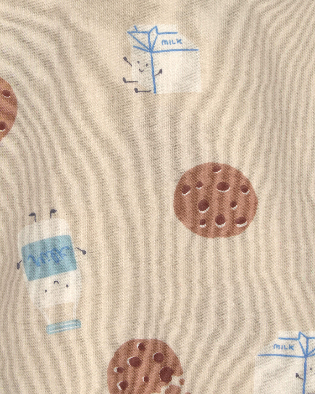 Baby Boy 3-Piece Milk & Cookies Long-Sleeve Bodysuit & Pant Set - Blue/Cream 3 Baby Boy 3-Piece Milk & Cookies Long-Sleeve Bodysuit & Pant Set - Blue/Cream