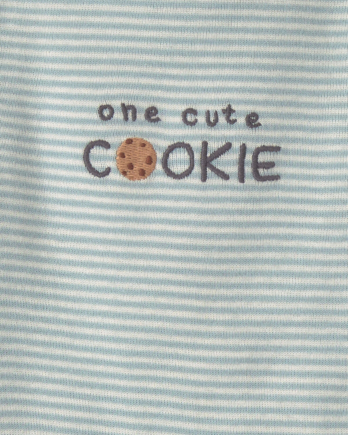 Baby Boy 3-Piece Milk & Cookies Long-Sleeve Bodysuit & Pant Set - Blue/Cream 4 Baby Boy 3-Piece Milk & Cookies Long-Sleeve Bodysuit & Pant Set - Blue/Cream