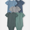 Baby Boy 5-Pack Multipack Bodysuits 8 Baby Boy 5-Pack Multipack Bodysuits