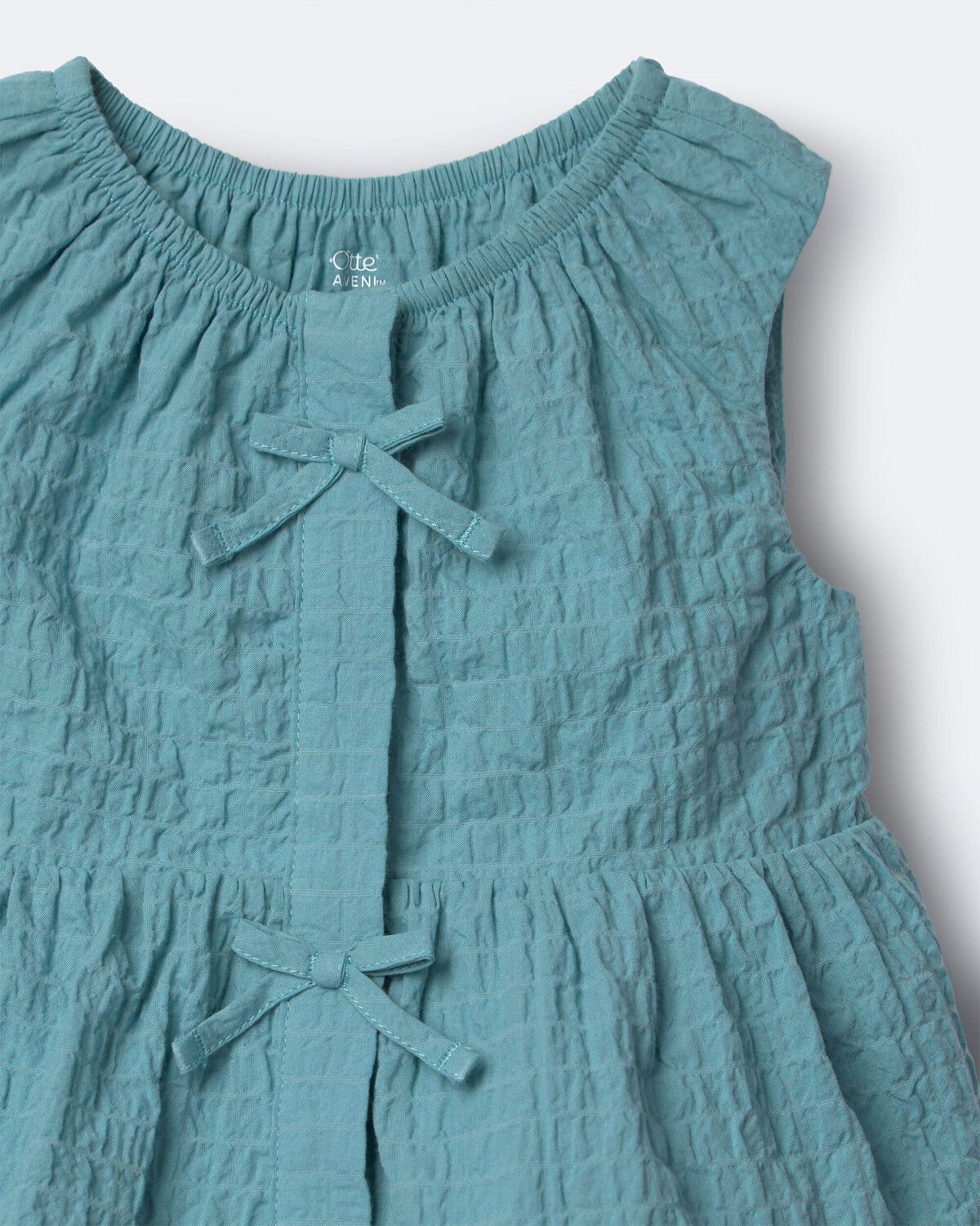 Toddler Girl Peplum Top - Teal 6 Toddler Girl Peplum Top - Teal